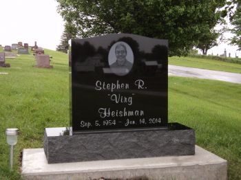 Heishman, Stephen stone pic front.JPG